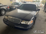 (Jurupa Valley, CA) 1998 Ford Crown Victoria Police Interceptor 4-Door Sedan Runs & Moves