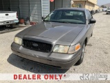 (Jurupa Valley, CA) 2000 Ford Crown Victoria Police Interceptor 4-Door Sedan Runs & Moves) (Missing 
