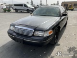 (Jurupa Valley, CA) 1999 Ford Crown Victoria Police Interceptor 4-Door Sedan Runs & Moves