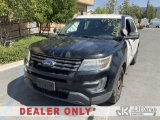 (Jurupa Valley, CA) 2016 Ford Explorer AWD Police Interceptor 4-Door Sport Utility Vehicle Runs & Mo
