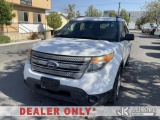 (Jurupa Valley, CA) 2013 Ford Explorer 4WD 4-Door Sport Utility Vehicle Runs & Moves) (Open Recall, 