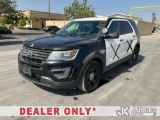 (Jurupa Valley, CA) 2016 Ford Explorer AWD Police Interceptor 4-Door Sport Utility Vehicle Runs Roug