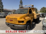 (Jurupa Valley, CA) 2009 GMC C5500 Dump Truck Not Running, Condition Unknown) (Stripped of Parts