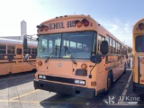 (Jurupa Valley, CA) 2003 Blue Bird All American/All Canadian Flat Nose School Bus Runs & Moves) (CNG