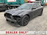 (Jurupa Valley, CA) 2014 Dodge Charger Police Package 4-Door Sedan Runs & Moves) (Front Head Lights 