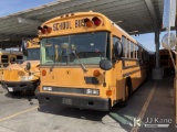 (Jurupa Valley, CA) 2003 Blue Bird All American/All Canadian Flat Nose School Bus Not Running, Condi