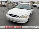 (Jurupa Valley, CA) 2001 Ford Taurus 4-Door Sedan Runs & Moves) (Check Engine Light On, Engine Makes