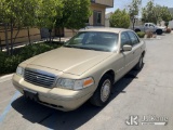 (Jurupa Valley, CA) 1999 Ford Crown Victoria Police Interceptor 4-Door Sedan Runs & Moves