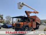 (Jurupa Valley, CA) Altec LRV60/E70, Over-Center Bucket Truck mounted behind cab on 2009 GMC Top Kic