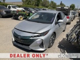 (Jurupa Valley, CA) 2019 Toyota Prius Prime Hybrid 4-Door Hybrid Sedan Wrecked) (Runs) (Does Not Mov