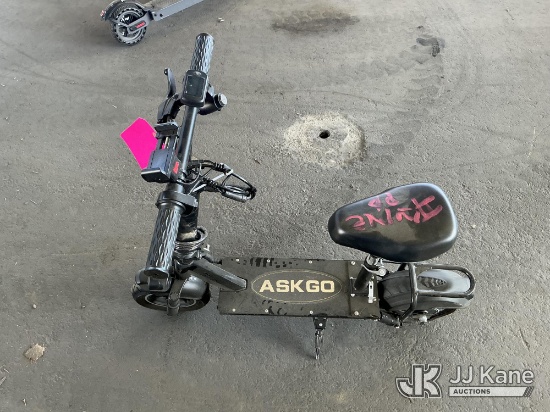(Jurupa Valley, CA) Askgo E-Scooter No Keys Used