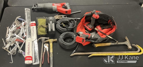 (Jurupa Valley, CA) Tools (Used) NOTE: This unit is being sold AS IS/WHERE IS via Timed Auction and 