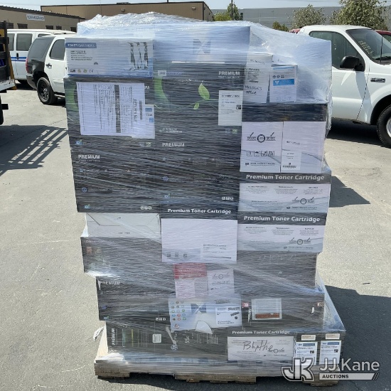 (Jurupa Valley, CA) (1 Pallet) Printer Toner Cartridges (In box) NOTE: This unit is being sold AS IS