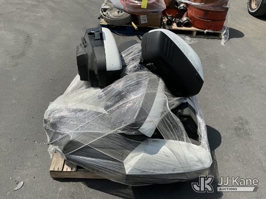 (Jurupa Valley, CA) (1 Pallet) Police Motorcycle Side Cases (Used ) NOTE: This unit is being sold AS