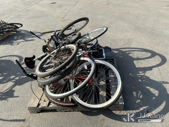 (Jurupa Valley, CA) (1 Pallet) Bicycles (Used ) NOTE: This unit is being sold AS IS/WHERE IS via Tim