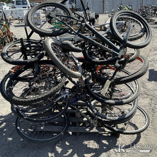 (Jurupa Valley, CA) (1 Pallet) Bicycles (Used ) NOTE: This unit is being sold AS IS/WHERE IS via Tim