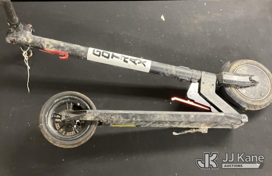 (Jurupa Valley, CA) E-Scooter (Used) NOTE: This unit is being sold AS IS/WHERE IS via Timed Auction 