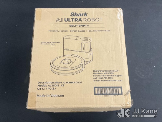 (Jurupa Valley, CA) Shark AI Ultra Robot (Sealed In Box) NOTE: This unit is being sold AS IS/WHERE I