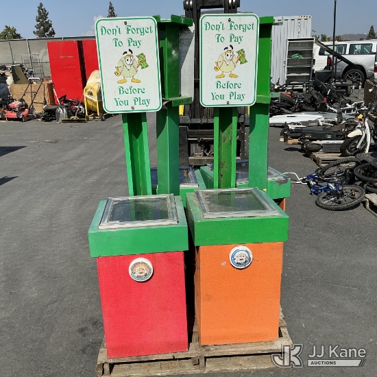 (Jurupa Valley, CA) (1 Pallet) Pay Machines (Used ) NOTE: This unit is being sold AS IS/WHERE IS via