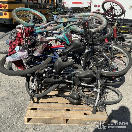 (Jurupa Valley, CA) (1 Pallet) Bicycles (Used ) NOTE: This unit is being sold AS IS/WHERE IS via Tim