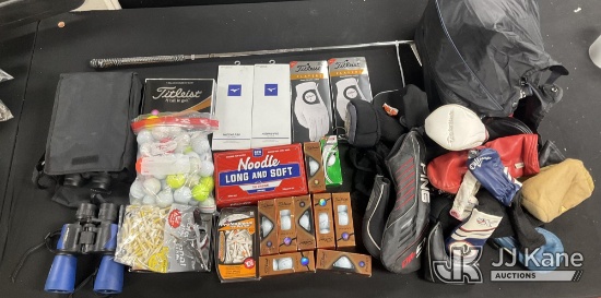 (Jurupa Valley, CA) Golf Equipment (Open Box) NOTE: This unit is being sold AS IS/WHERE IS via Timed