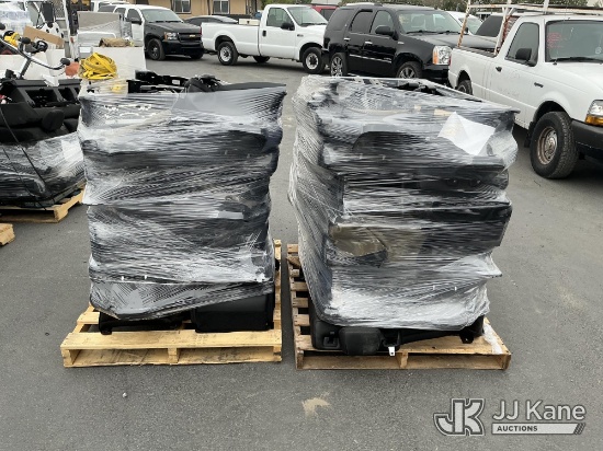 (Jurupa Valley, CA) (2 Pallets) Car Interior Seats (Used ) NOTE: This unit is being sold AS IS/WHERE