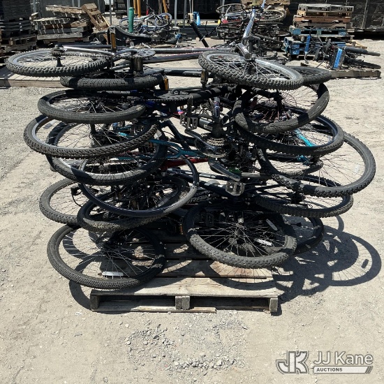 (Jurupa Valley, CA) (1 Pallet) Bicycles (Used ) NOTE: This unit is being sold AS IS/WHERE IS via Tim
