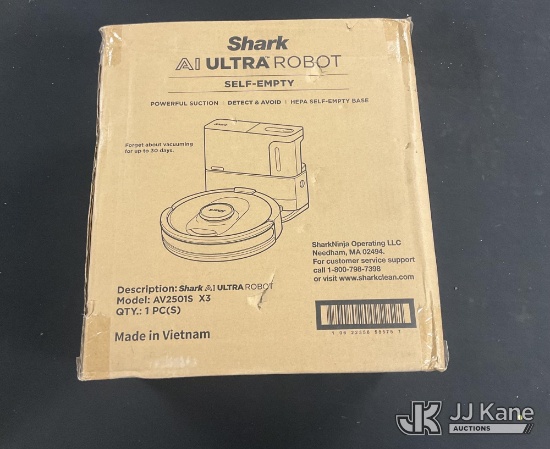 (Jurupa Valley, CA) Shark AI Ultra Robot (Sealed In Box) NOTE: This unit is being sold AS IS/WHERE I