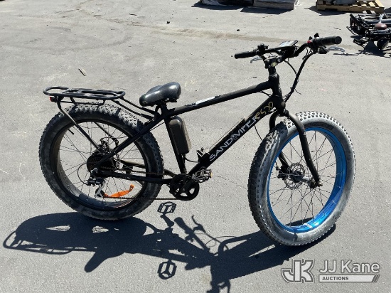 (Jurupa Valley, CA) SandViper E-Bike No Keys Used