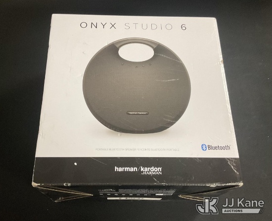 (Jurupa Valley, CA) Portable Bluetooth Speaker (Open Box) NOTE: This unit is being sold AS IS/WHERE 