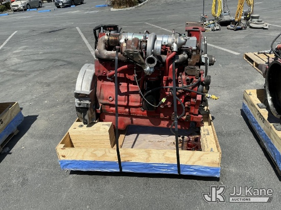 (Jurupa Valley, CA) 8.9L Cummins CNG Engine (Used ) NOTE: This unit is being sold AS IS/WHERE IS via