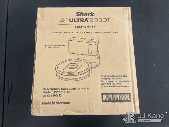 (Jurupa Valley, CA) Shark AI Ultra Robot (Sealed In Box) NOTE: This unit is being sold AS IS/WHERE I