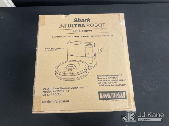 (Jurupa Valley, CA) Shark AI Ultra Robot (Used) NOTE: This unit is being sold AS IS/WHERE IS via Tim