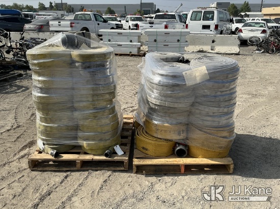 (Jurupa Valley, CA) (2 Pallets) Fire Hoses (Used ) NOTE: This unit is being sold AS IS/WHERE IS via 