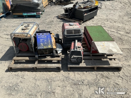(Jurupa Valley, CA) (2 Pallets) Generators Used