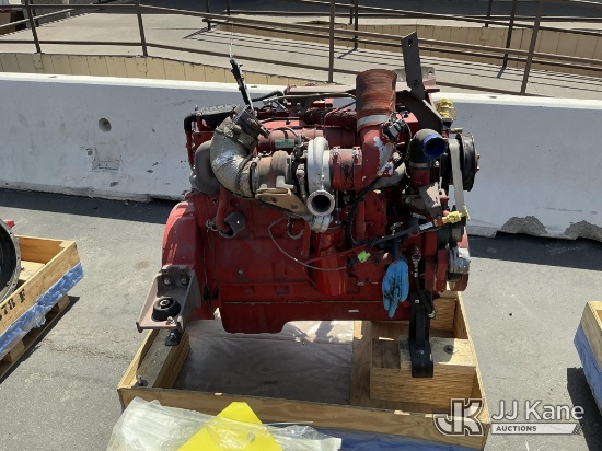 (Jurupa Valley, CA) 8.9L CUMMINS CNG Engine (Used ) NOTE: This unit is being sold AS IS/WHERE IS via