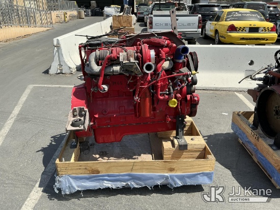 (Jurupa Valley, CA) 8.9L Cummins CNG Engine (Used ) NOTE: This unit is being sold AS IS/WHERE IS via