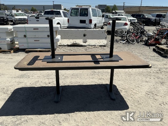 (Jurupa Valley, CA) (2) Tables (Used ) NOTE: This unit is being sold AS IS/WHERE IS via Timed Auctio