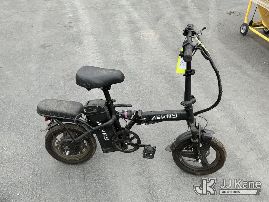 (Jurupa Valley, CA) Askmy E-Bike No Keys Used