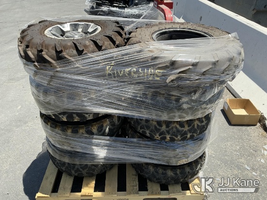 (Jurupa Valley, CA) (1 Pallet) Tires (Used ) NOTE: This unit is being sold AS IS/WHERE IS via Timed 