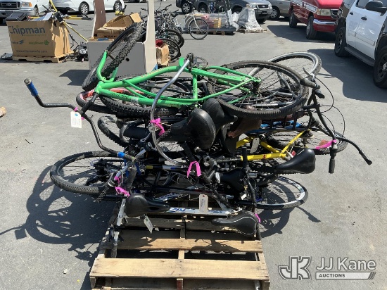 (Jurupa Valley, CA) (1 Pallet) Bicycles (Used ) NOTE: This unit is being sold AS IS/WHERE IS via Tim