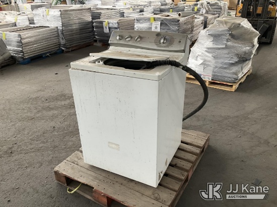 (Jurupa Valley, CA) (1 Pallet) Washer Machine (Used) NOTE: This unit is being sold AS IS/WHERE IS vi