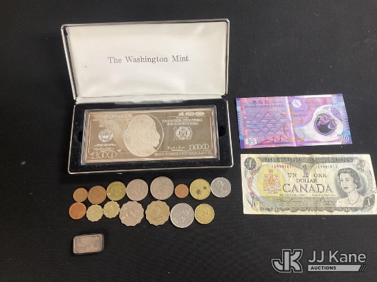 (Jurupa Valley, CA) Coins & Currency Used