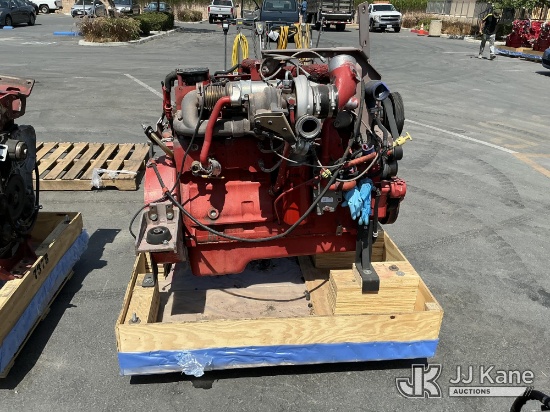(Jurupa Valley, CA) 8.9L Cummins CNG Engine (Used ) NOTE: This unit is being sold AS IS/WHERE IS via
