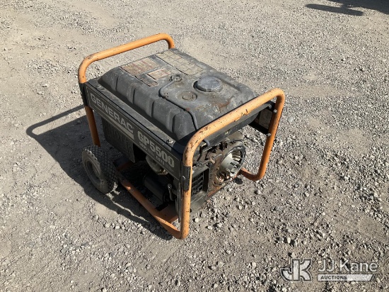 (Jurupa Valley, CA) Generac GP5500 Generator (Not Running Not Running, Condition Unknown, Stripped O