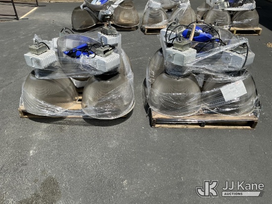 (Jurupa Valley, CA) (2 Pallets) Hi-bay Lights W/ Sensors (Used ) NOTE: This unit is being sold AS IS