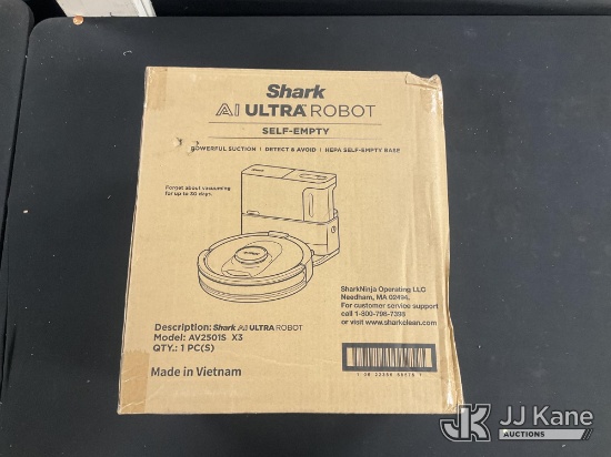 (Jurupa Valley, CA) Shark AI Ultra Robot (Sealed In Box) NOTE: This unit is being sold AS IS/WHERE I
