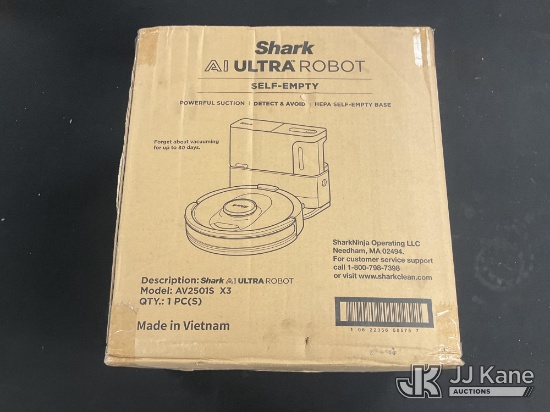 (Jurupa Valley, CA) Shark AI Ultra Robot (Sealed In Box) NOTE: This unit is being sold AS IS/WHERE I