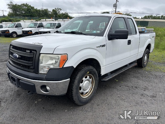 (Plains, PA) 2014 Ford F150 4x4 Extended-Cab Pickup Truck Runs & Moves, Body & Rust Damage