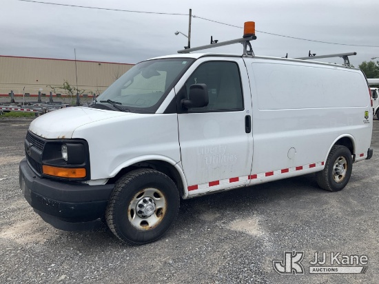 (Rome, NY) 2017 Chevrolet Express G2500 Cargo Van Runs & Moves, Body & Rust Damage